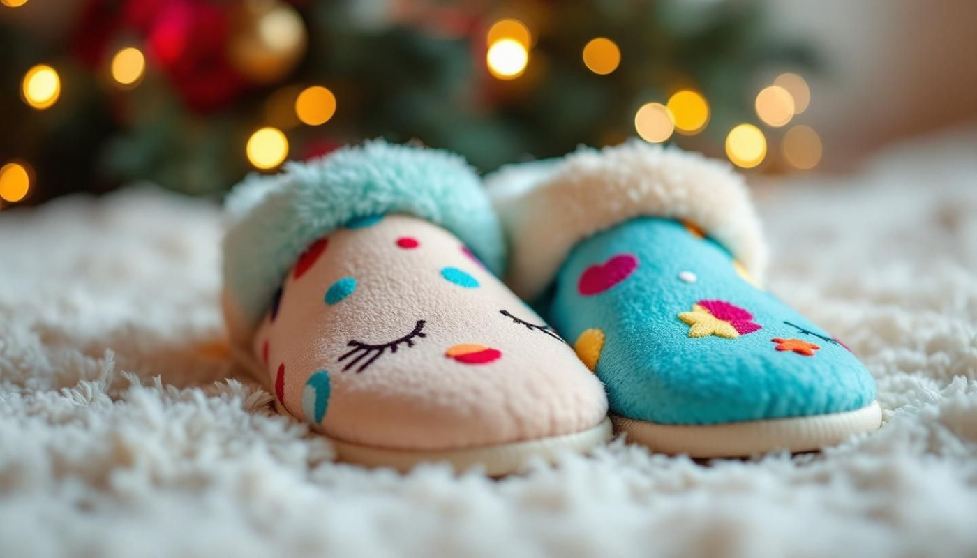 Créer une ambiance festive avec des chaussons thématiques